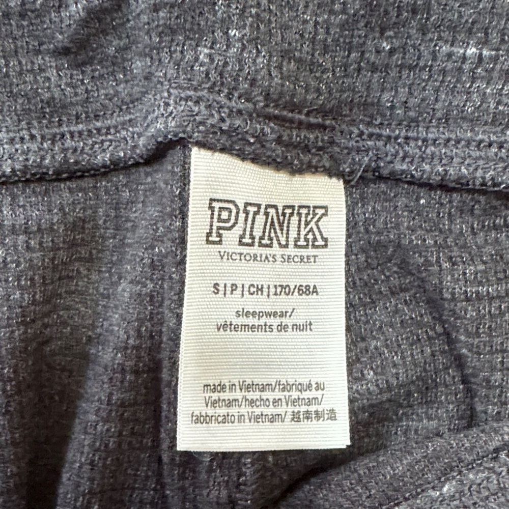 VS Pink Waffle Knit PJ Lounge Pants - Picture 3 of 3